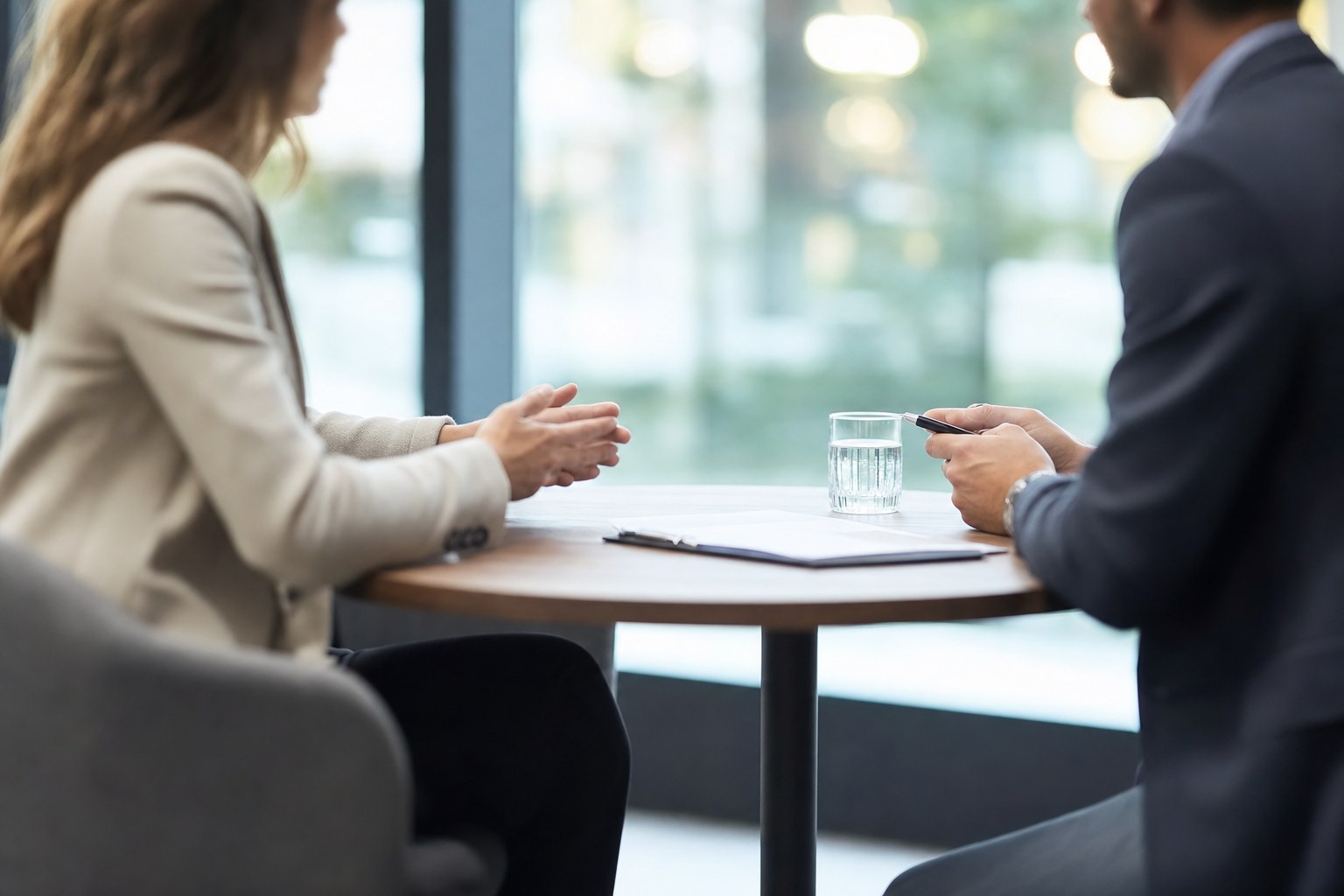 Seduta di consulenza personalizzata in studio finanziario